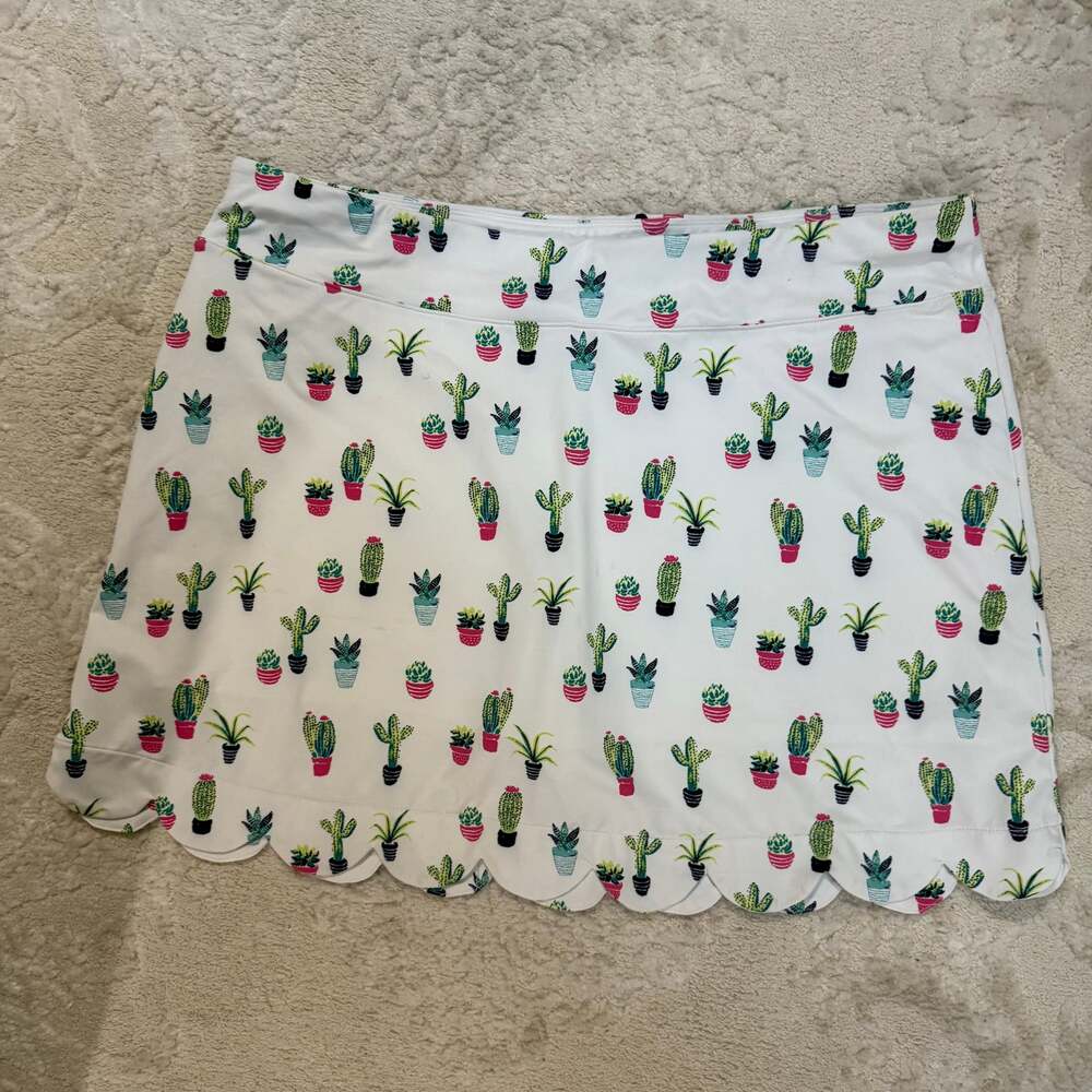 Lillie‎ Green White Cactus Golf Skort